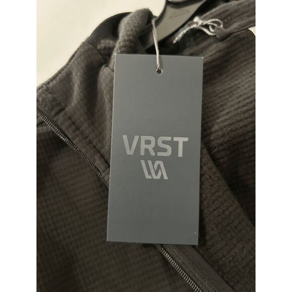 VRST Men’s Cold Weather Performance Hooded Jacket Wind & Water Resistant Black L - Picture 8 of 9